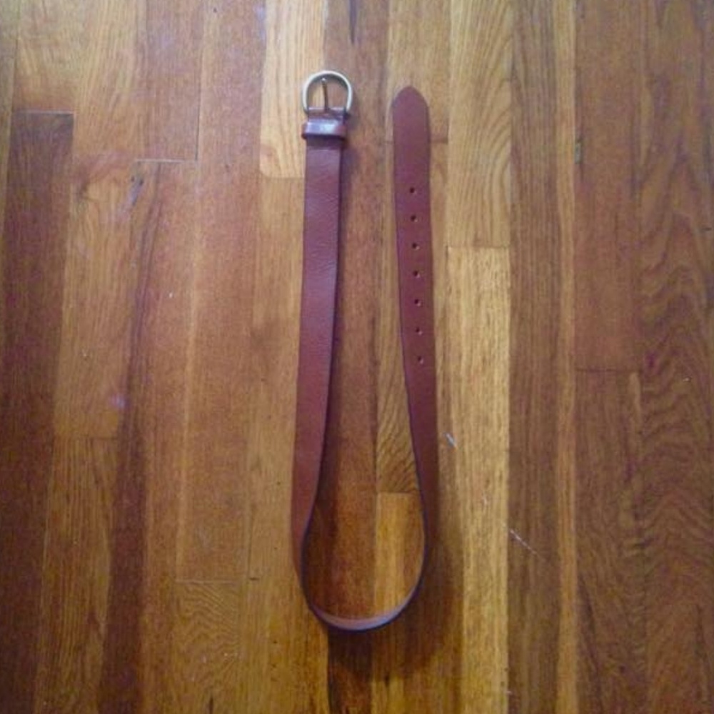 Madewell Medium Perfect Leather Belt